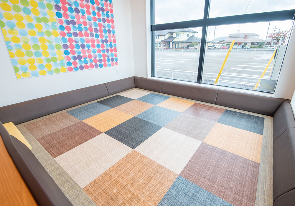 子育て世代の方も通いやすい